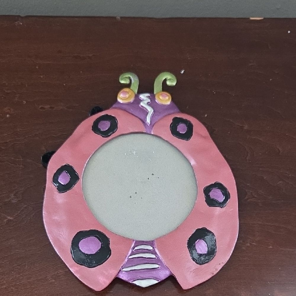 Pink Ladybug Picture Frame - Picture 6 of 8